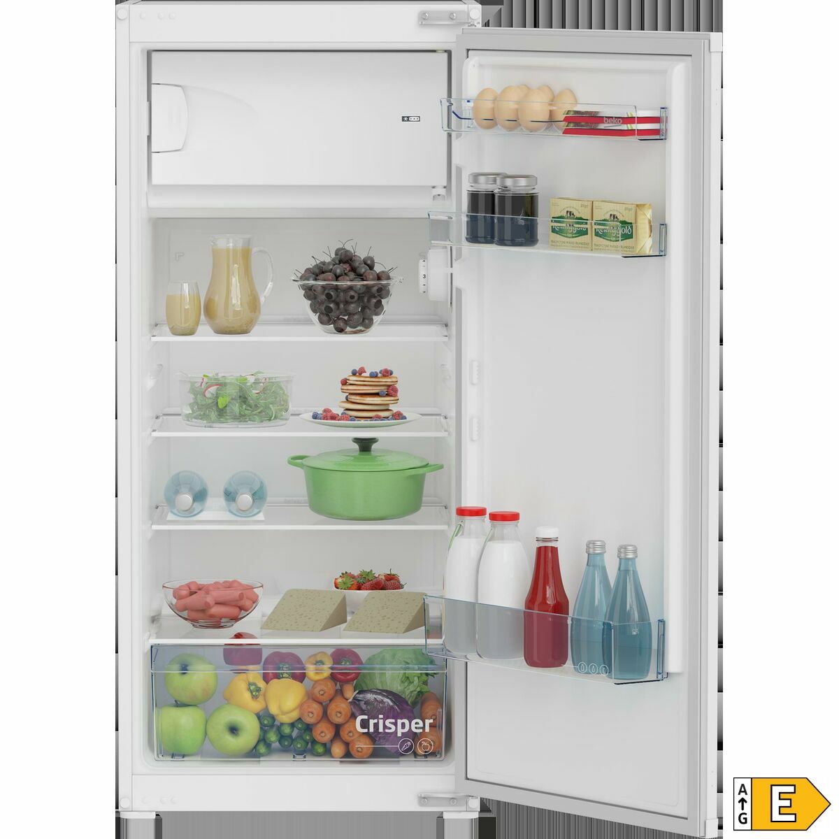 Réfrigérateur Combiné BEKO BSSA210K4SN Blanc - 2