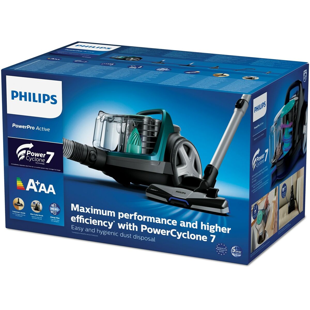 Aspirateur sans sac Philips FC9555/09 Vert 900 W - 2