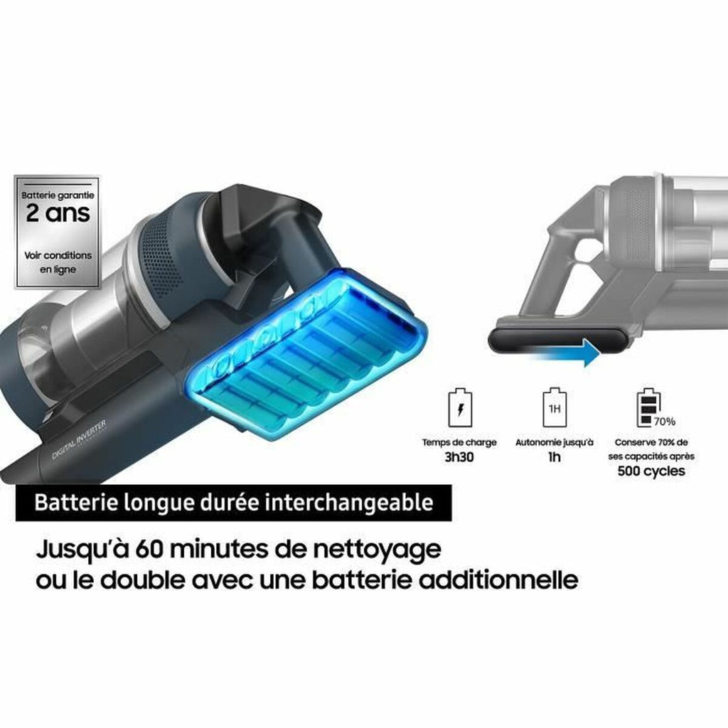 Aspirateur sans fil Samsung Jet 85 Bleu 550 W - 5
