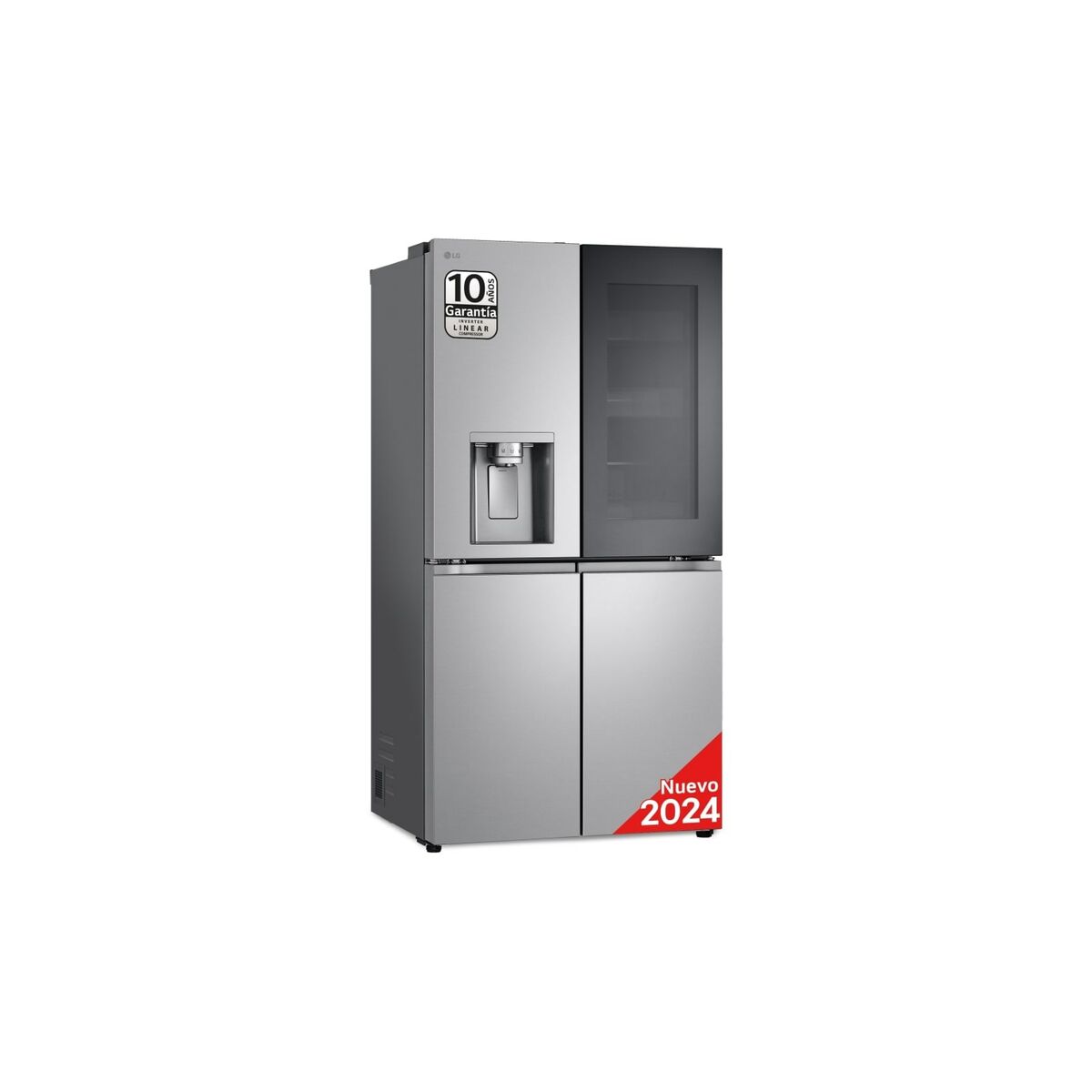 Réfrigérateur américain LG InstaView GMG961EVKE Acier