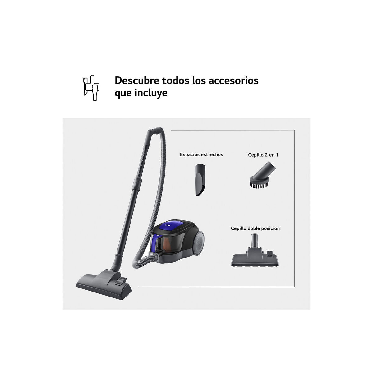 Aspirateur LG VC5506NHTB 650 W - 7