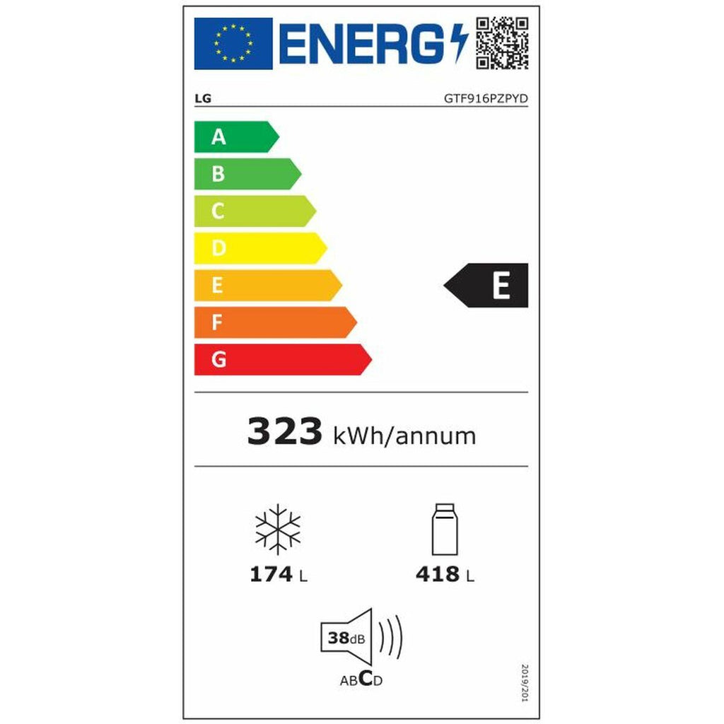 Réfrigérateur Combiné LG GTF916PZPED.APZQEUR Acier 630 L - 3
