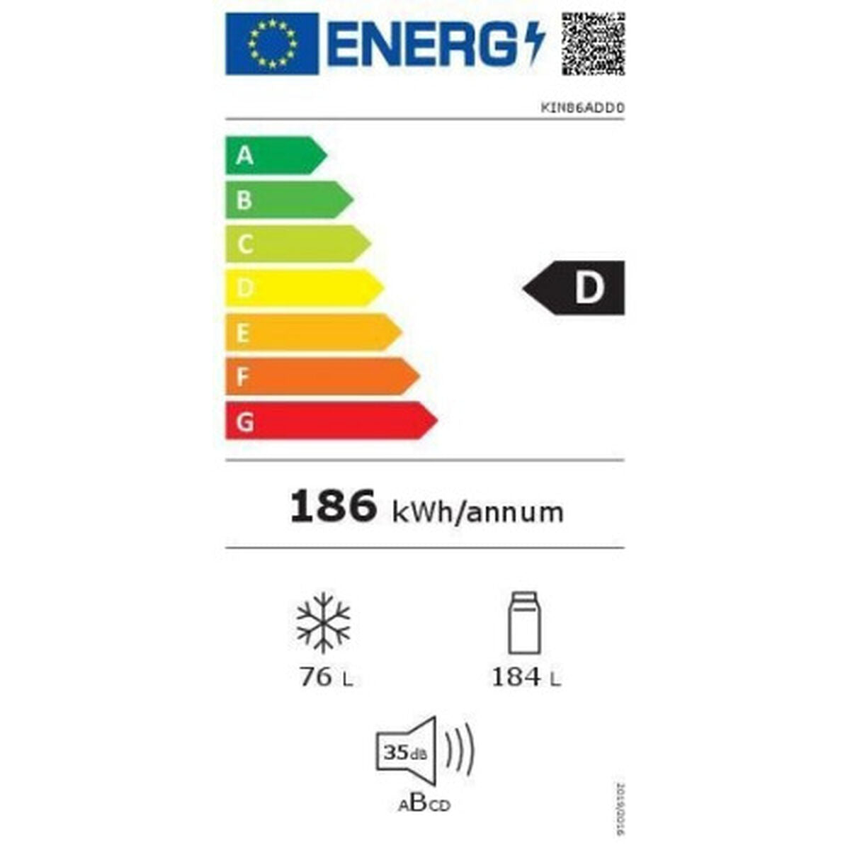 Réfrigérateur Combiné BOSCH KIN86ADD0 Blanc - 2