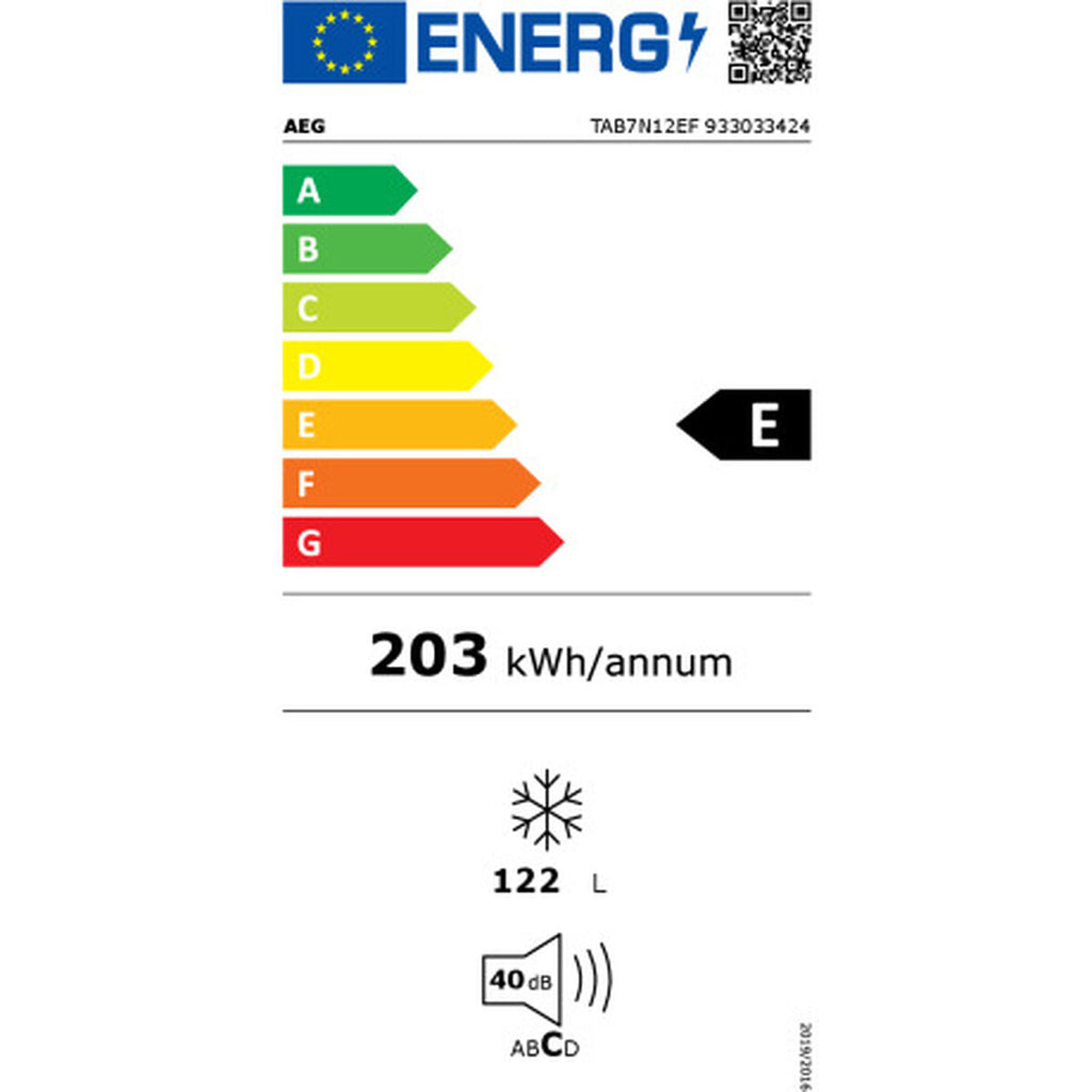 Congélateur AEG TAB7N12EF Blanc 122 L - 3