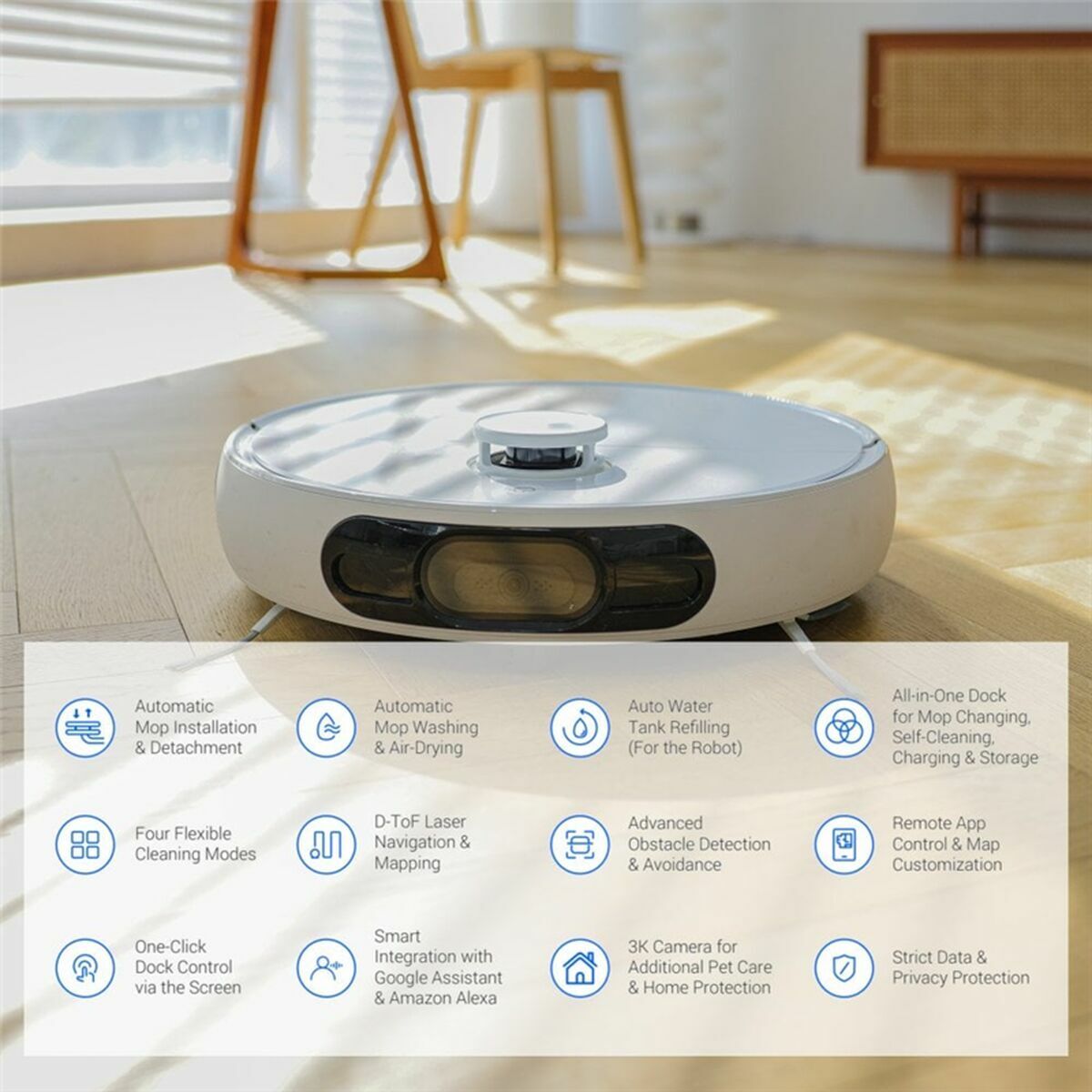 Robot aspirateur intelligent Ezviz - 3