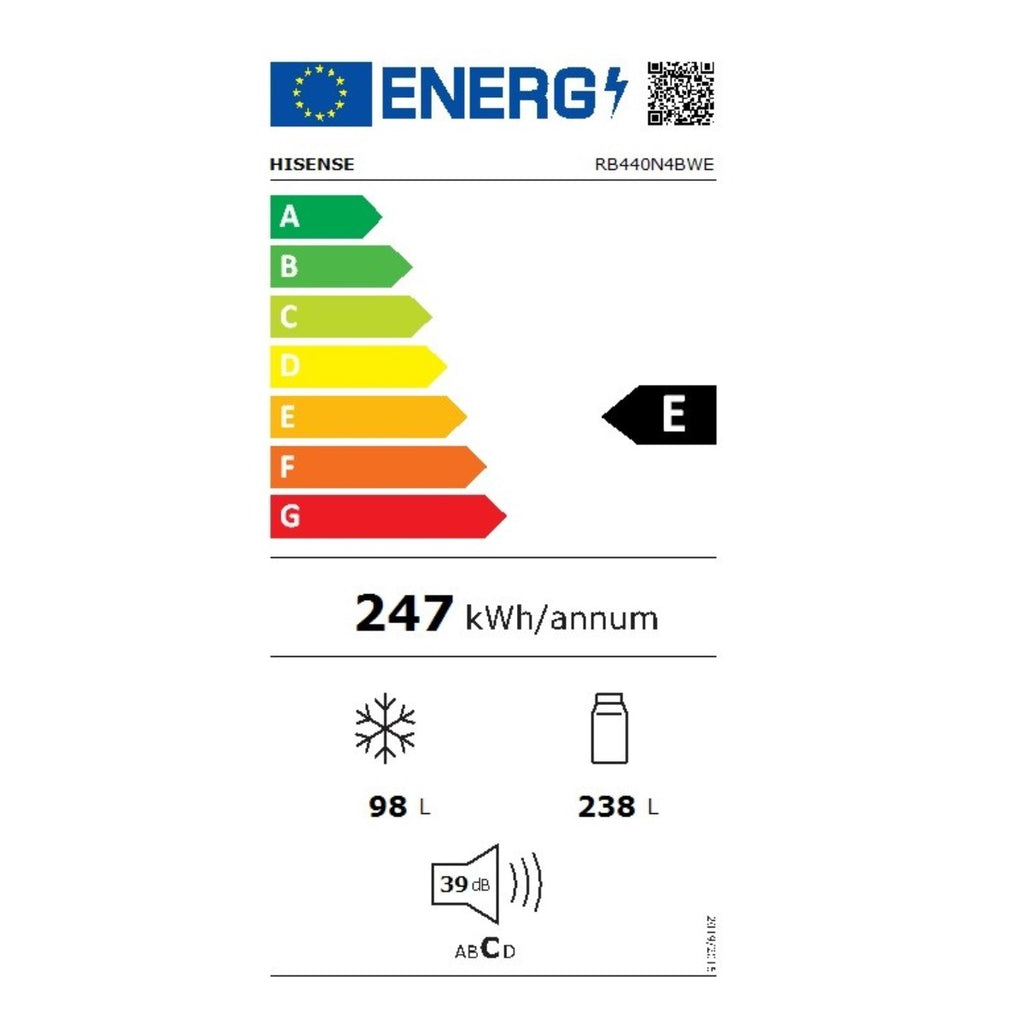 Réfrigérateur Combiné Hisense RB440N4BWE Blanc - 2