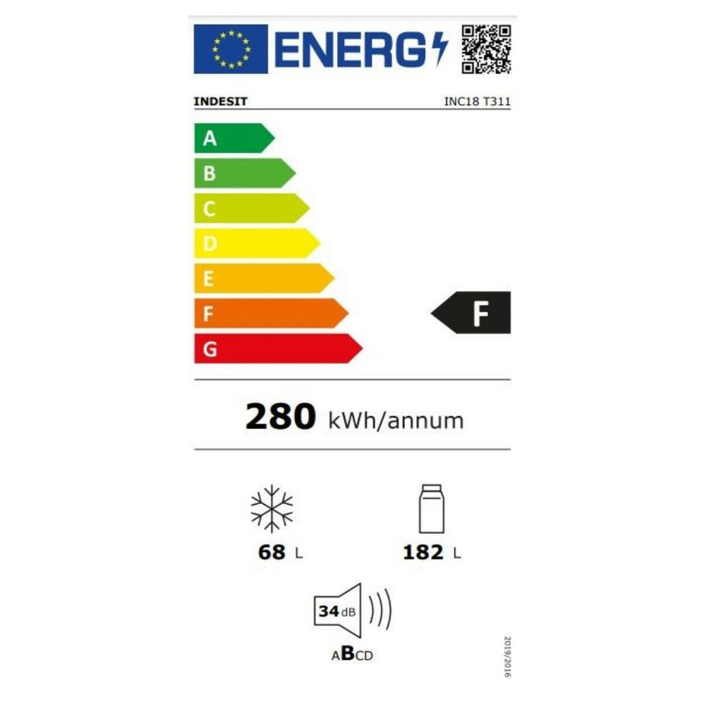 Réfrigérateur Combiné Hotpoint-Ariston INC18T311 Blanc (177 x 54 cm) - 4