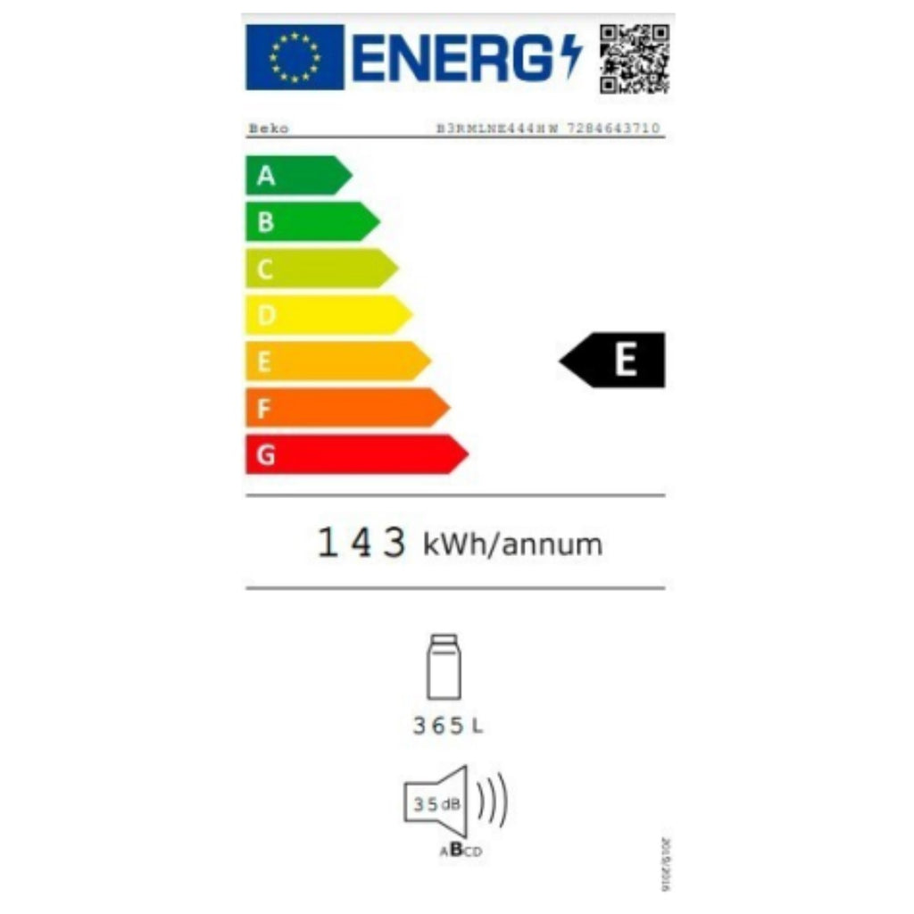 Réfrigérateur BEKO B3RMLNE444HXB Gris (185 x 60 cm) - 2